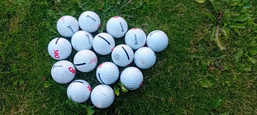 GOLFBALLEN SRIXON ZGAN 100 STUKS VOOR 25EURO, Sport en Fitness, Ophalen, Zo goed als nieuw, Bal(len)