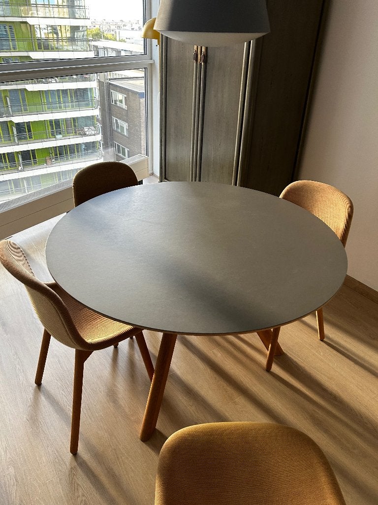 Eethoek, van Hay met Hay verlichting, Ophalen, 50 – 75, Rond, Zo goed als nieuw