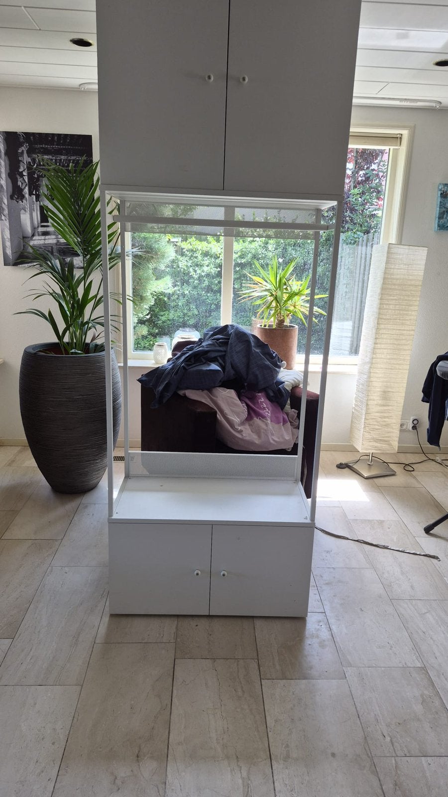 Kledingkast, Huis en Inrichting, Ophalen, 50 tot 100 cm, Zo goed als nieuw, 150 tot 200 cm