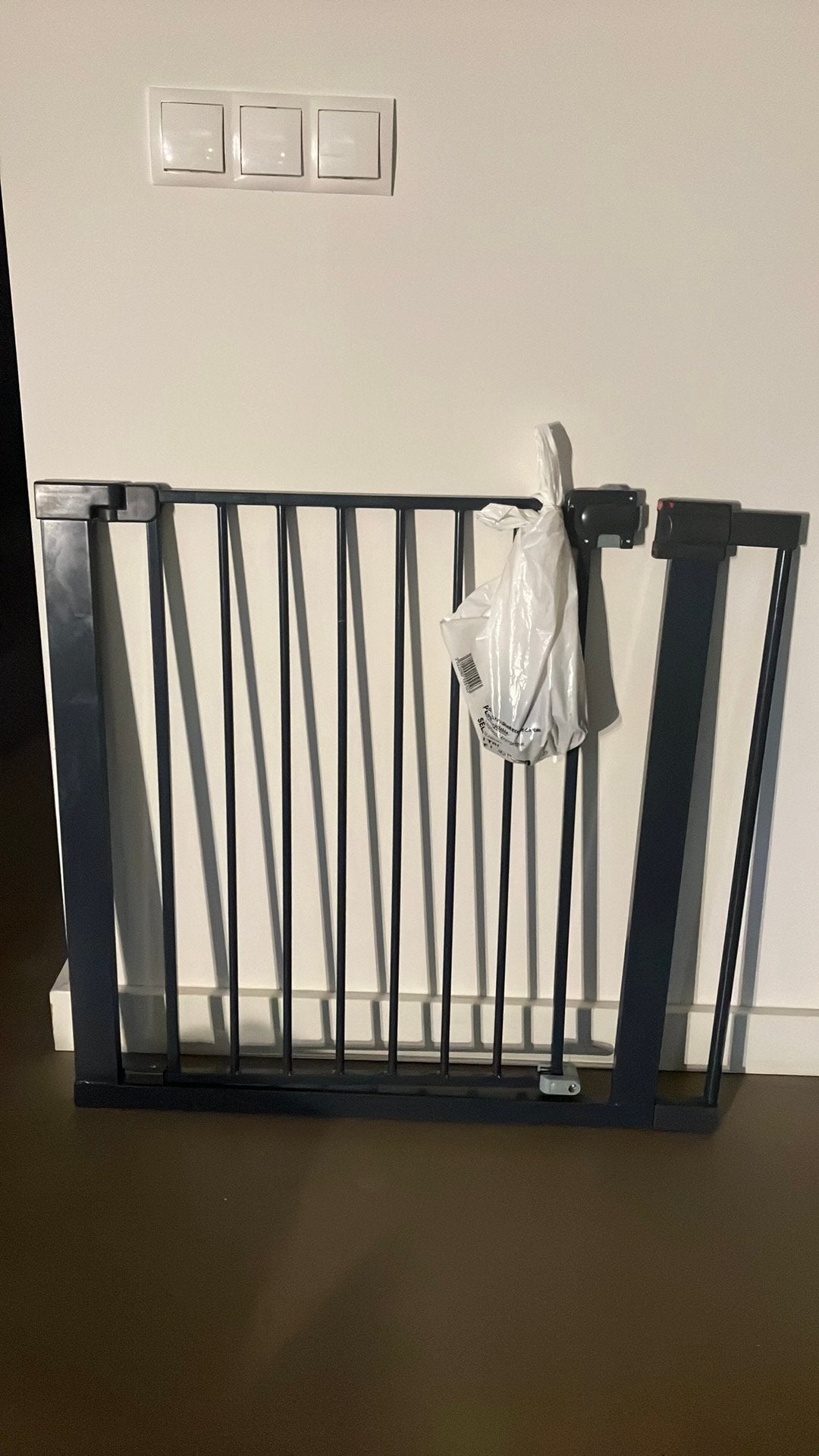 Safety 1st Easy Close Metal traphekje + verlengstuk, Ophalen, Zo goed als nieuw, Klemhekje, Metaal of IJzer