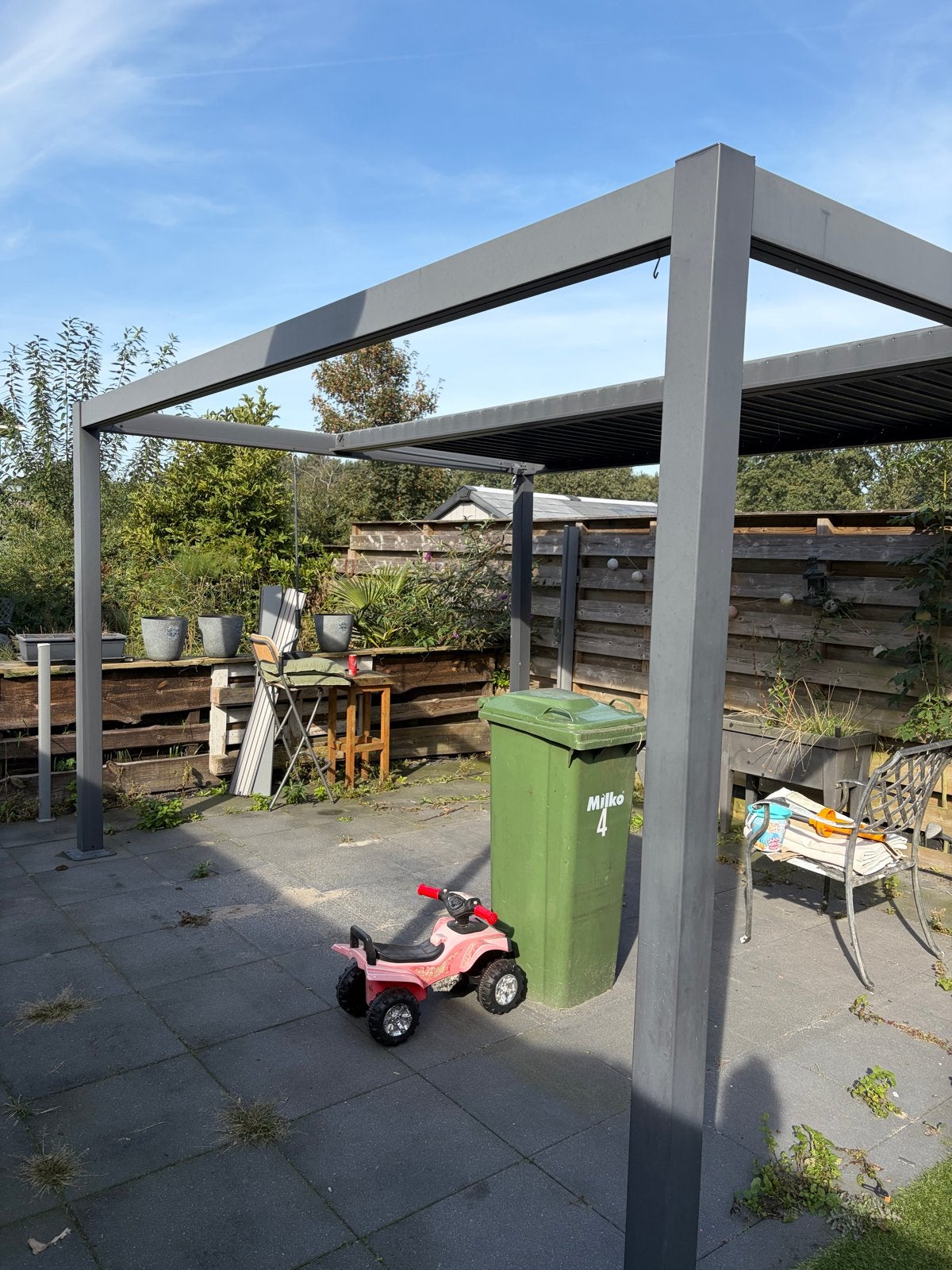 Veranda/Tuinpaviljoen 3x4m, Tuin en Terras, Ophalen, Gebruikt, Veranda