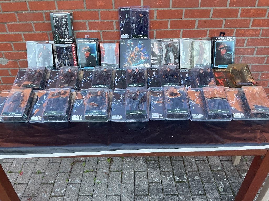 Terminator figuren in gesloten verpakking, Verzamelen, Ophalen of Verzenden, Zo goed als nieuw, Actiefiguur of Pop