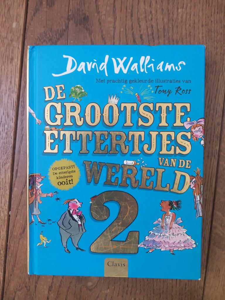 De Grootste Ettertjes van de Wereld 2 - David Walliams, Boeken, Ophalen of Verzenden, Zo goed als nieuw, David Walliams, Fictie algemeen