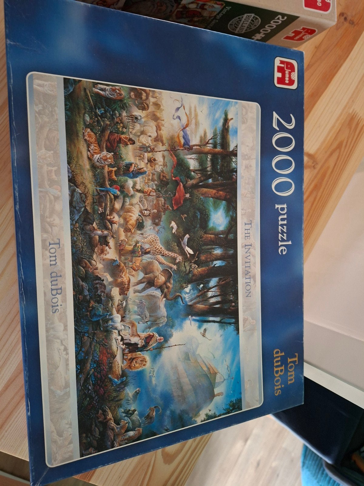 Jumbo 2000 stukjes puzzel - Tom duBois - The Invitation, Ophalen, Zo goed als nieuw