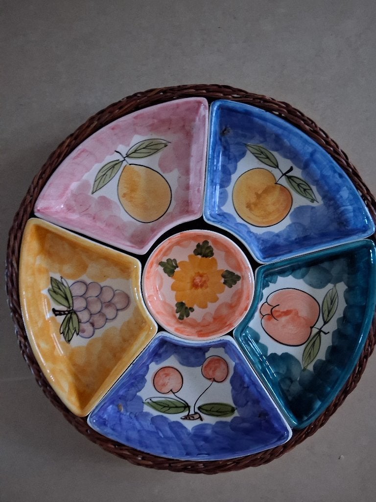 Hapjes schaaltjes in mand, Ophalen, Nieuw, Overige stijlen, Schaal of Schalen