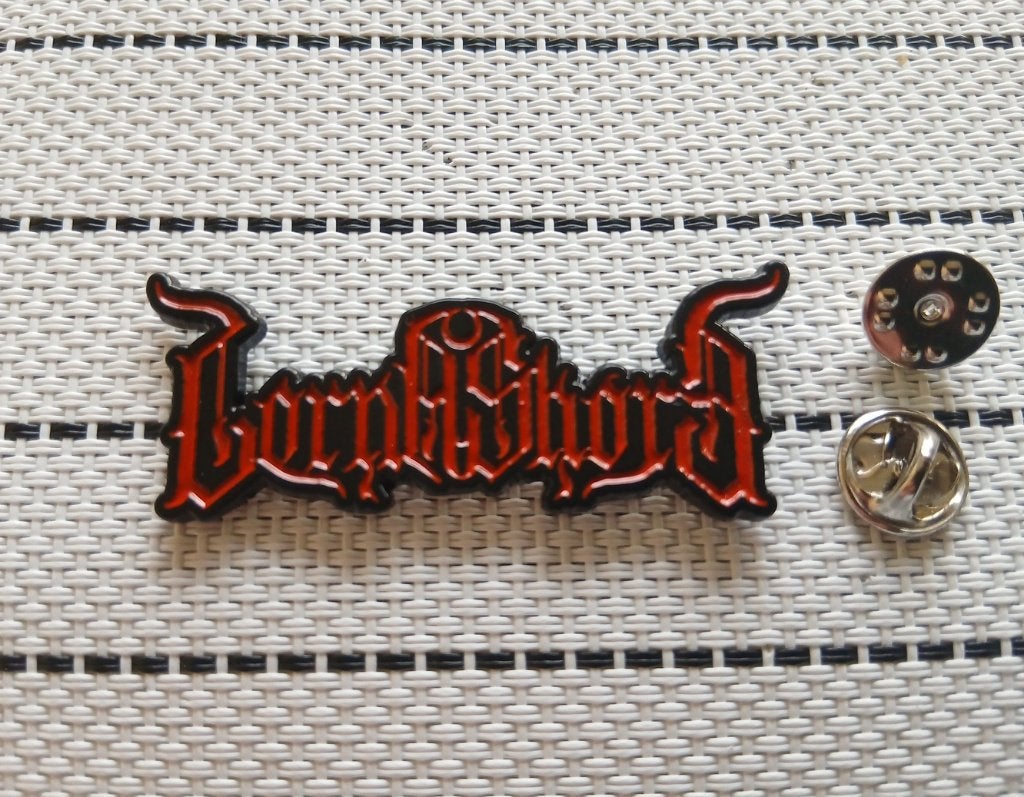 Lorna Shore  mooie shaped pin badge speld n2 metal, Verzenden, Nieuw, Kleding
