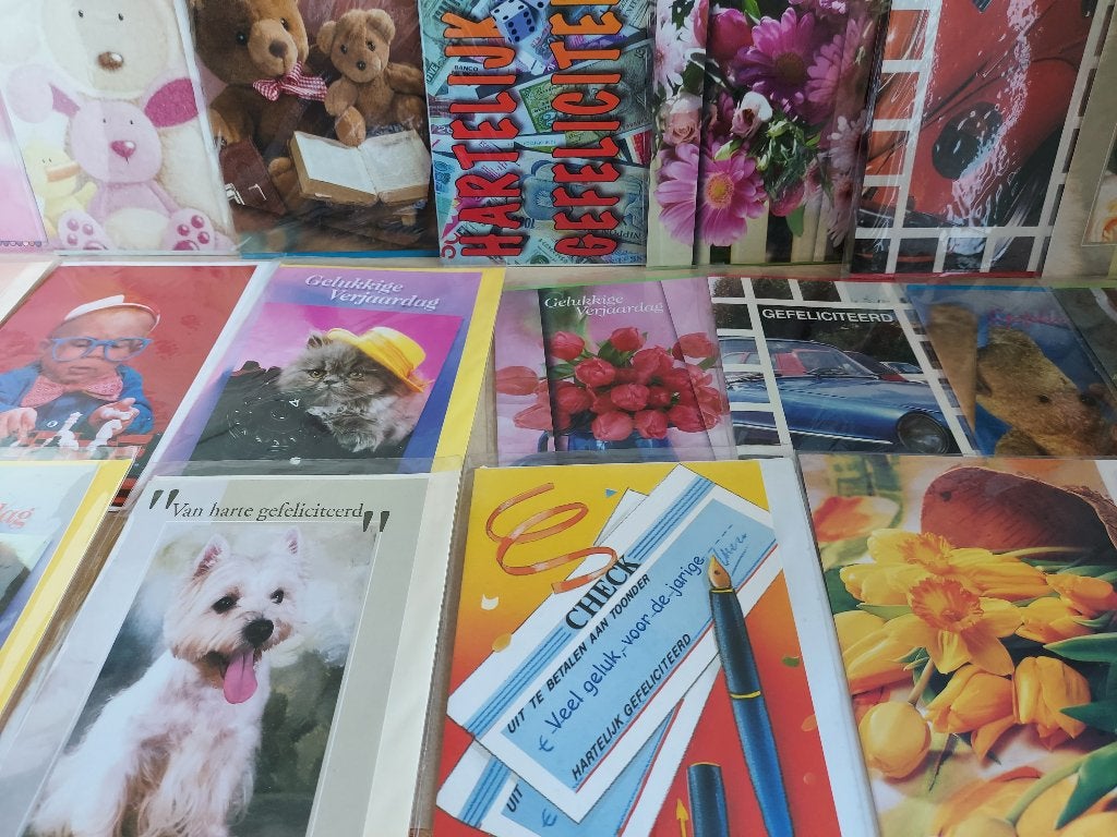 100 wenskaarten voor maar 25 euro, Verzenden, Zo goed als nieuw