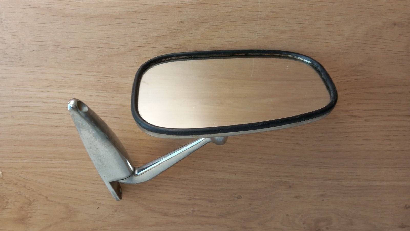 Originele Simca of peugeot chromen buitenspiegel, Ophalen of Verzenden, Gebruikt, Overige automerken