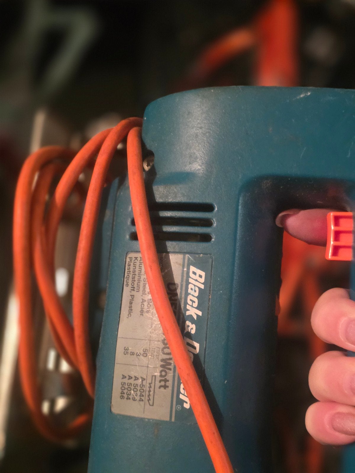 Black & Decker Decoupeerzaag S4D25 - Gebruikt, Doe-het-zelf en Verbouw, Gereedschap | Zaagmachines, Gebruikt, Decoupeerzaag, Ophalen of Verzenden