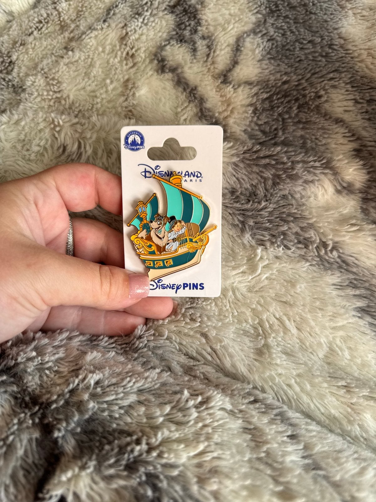 Disney Peter Pan Pin - Disneyland Parijs, Verzamelen, Disney, Ophalen of Verzenden, Peter Pan of Pinokkio, Nieuw, Overige typen