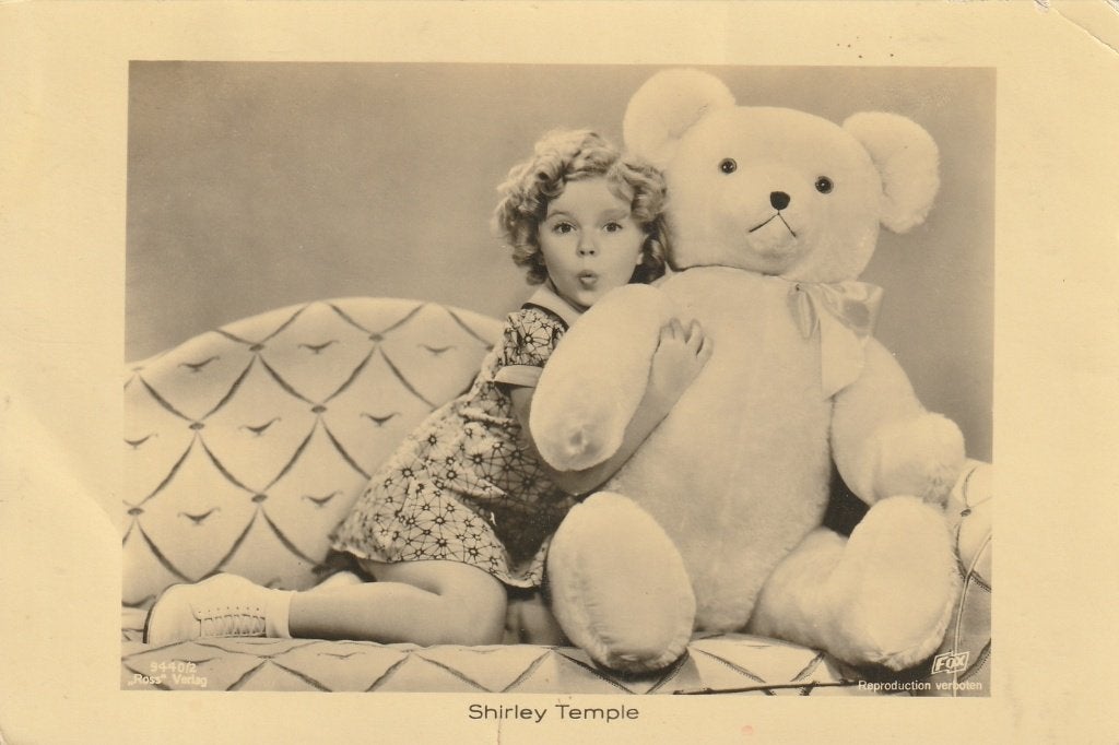 FILMSTER SHIRLEY TEMPLE JAREN 30 ZEER MOOIE OUDE KAART KO577, Verzamelen, Ophalen of Verzenden, 1920 tot 1940, Gelopen, Sterren en Beroemdheden