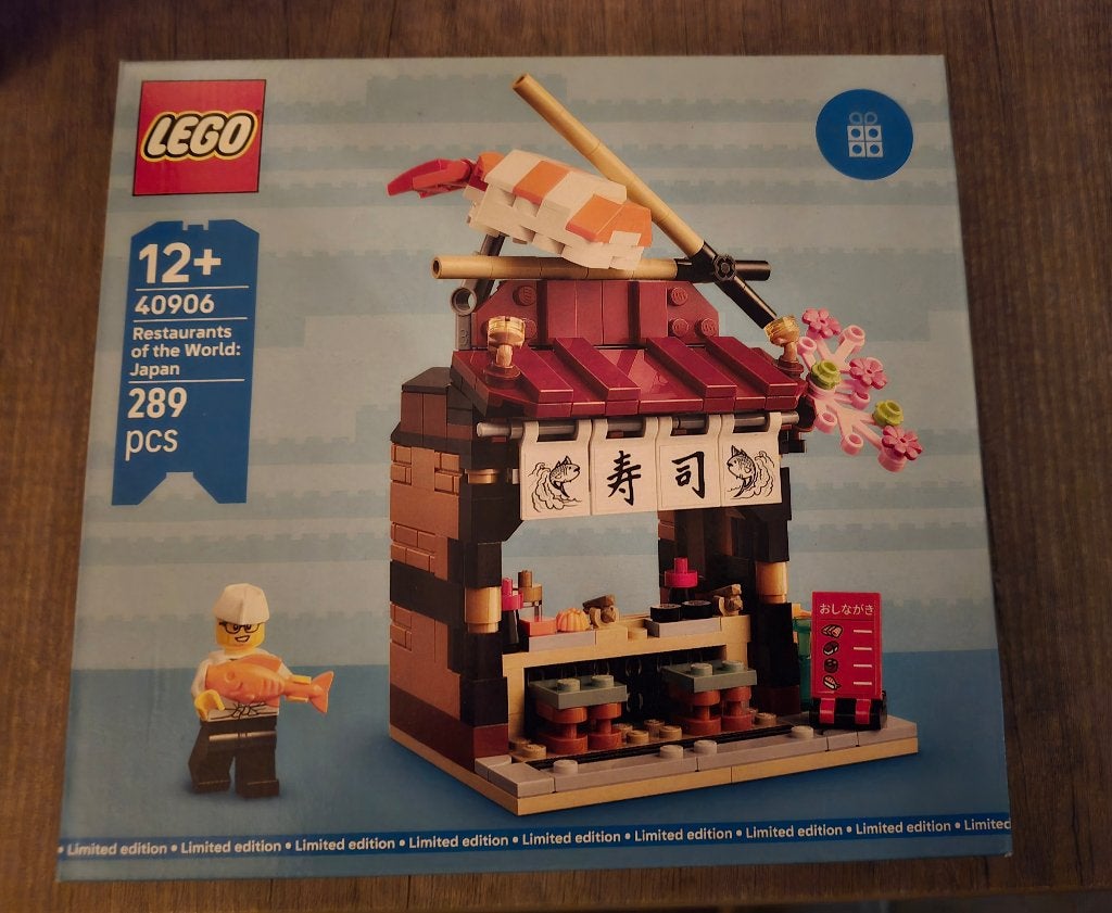 Lego sushi restaurant limited edition (40906) nieuw, Kinderen en Baby's, Speelgoed | Duplo en Lego, Ophalen, Lego, Nieuw, Complete set