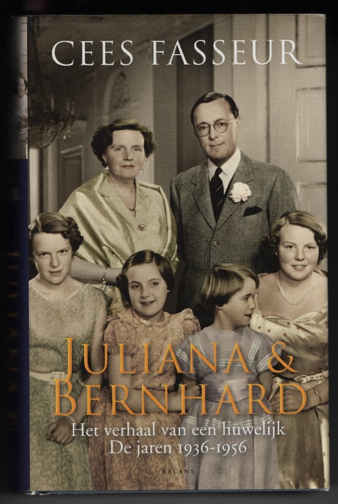 Cees Fasseur - Juliana en Bernhard, Ophalen of Verzenden, 19e eeuw, Zo goed als nieuw, Cees Fasseur