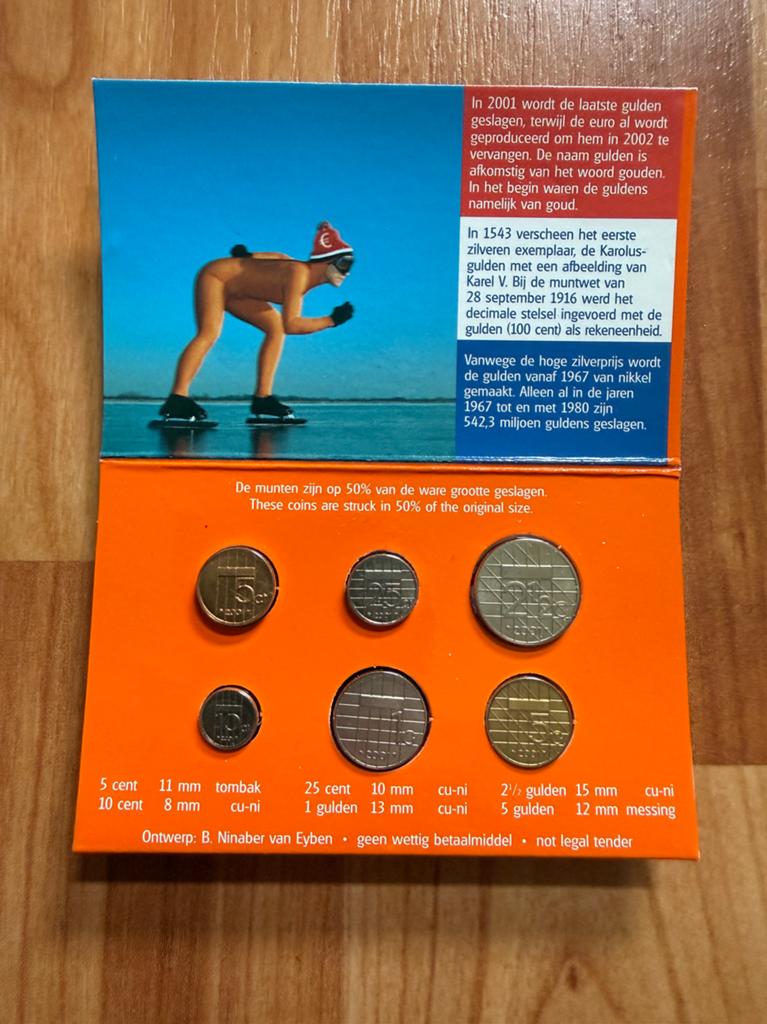 Mini muntset 2001 koninklijke Nederlandse munt, Postzegels en Munten, Munten | Nederland, Ophalen of Verzenden, Koningin Beatrix