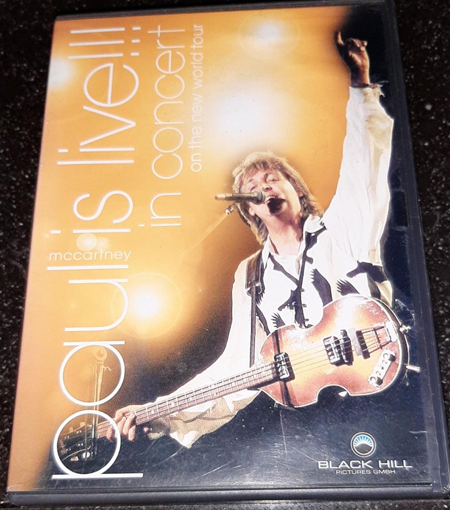 Paul McCartney is live!!!in concert new world tour, Alle leeftijden, Ophalen of Verzenden, Zo goed als nieuw, Muziek en Concerten