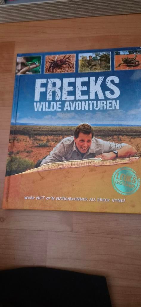 Freeks Wilde Avonturen - Word een natuurkenner!, Ophalen of Verzenden, Zo goed als nieuw, Freek Vonk