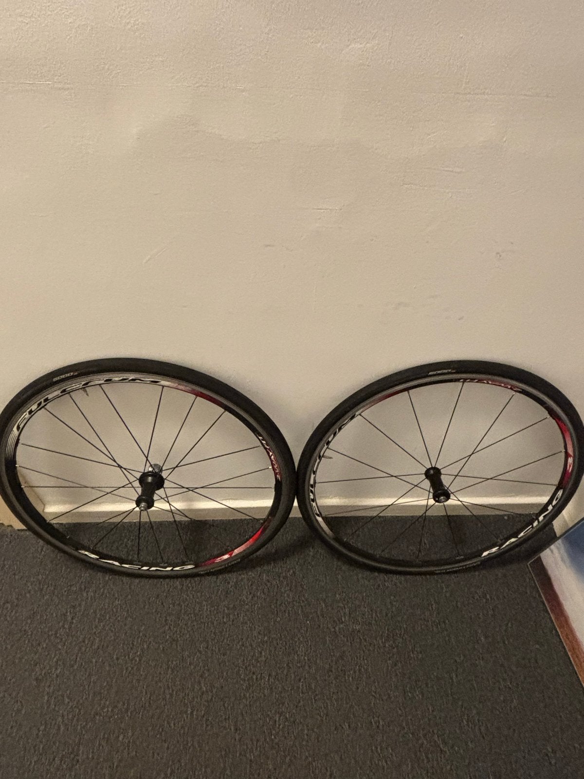 Fulcrum Racing 3 LG wielset – velgrem + Continental GP5000, Fietsen en Brommers, Gebruikt, Aluminium, Racefiets, Ophalen