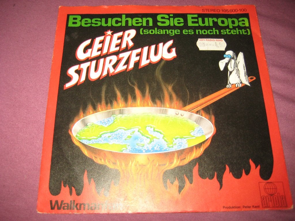 Geier Sturzflug: Besuchen Sie Europa (solange es noch steht), Ophalen of Verzenden, Zo goed als nieuw, Pop