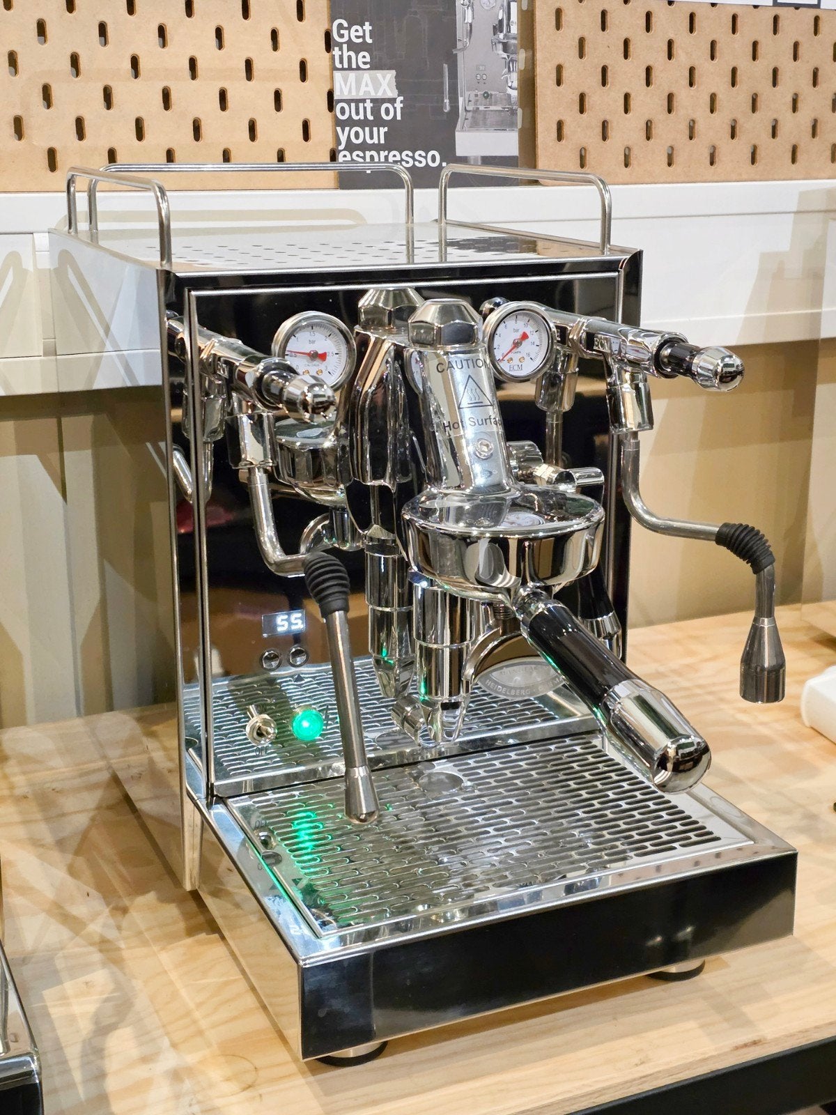 ECM Mechanika Max - DEMO, Jelle Zijlstraweg 210, Zwaag, Info@vitellicoffee.nl, Espresso apparaat, Nieuw