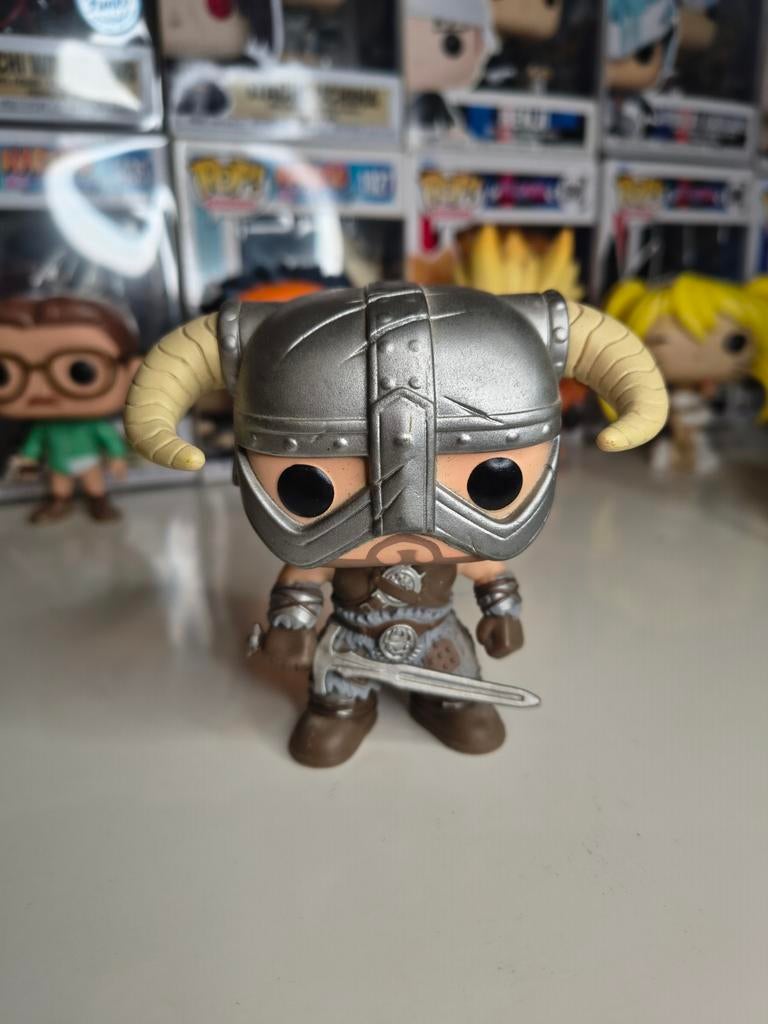 Funko Pop!No Box.The Elder Scrolls V: Skyrim - Dragonborn, Verzamelen, Ophalen of Verzenden, Zo goed als nieuw