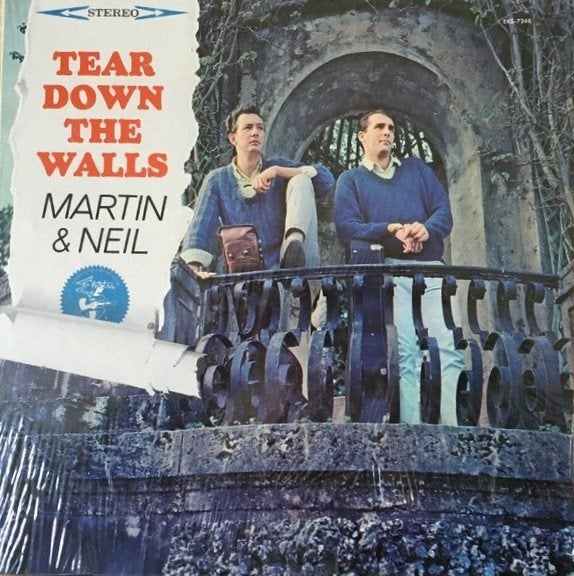 LP (Vince) Martin & (Fred) Neil - Tear down the walls, Ophalen, Singer-songwriter, Gebruikt, Reissue