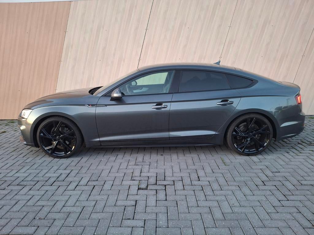 Audi A5 3xS-Line Sfeer Daytona 20" RS5 Black Optic Virtual, Zwart, 4 cilinders, Origineel Nederlands, Particulier