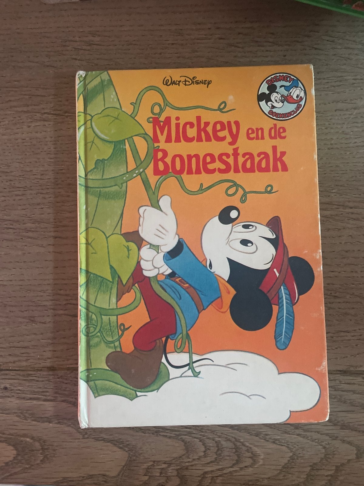 Mickey en de Bonestaak - Disney Club Boek, Ophalen of Verzenden, Gelezen, Sprookjes