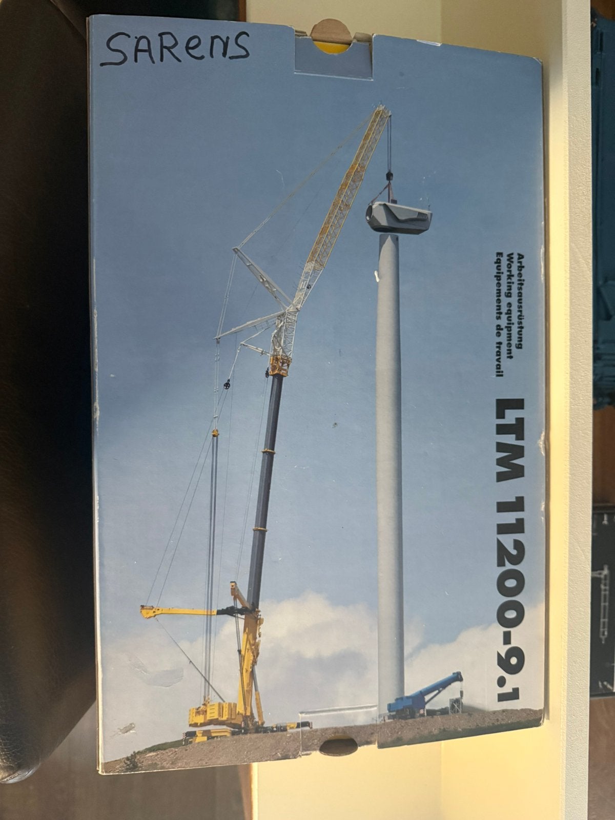 Te koop beweegbare jib NZG Liebherr LTM 11200, Ophalen of Verzenden, Gebruikt, Hijskraan, Tractor of Landbouw, NZG