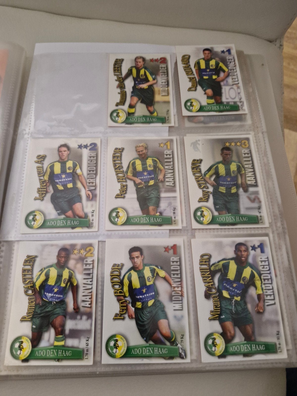ADo Den Haag Voetbalplaatjes All Stars 2003-2004, Ophalen of Verzenden, Gebruikt, Overige binnenlandse clubs, Spelerskaart