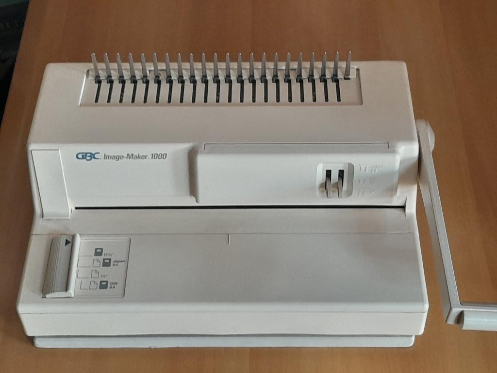 Professionele GBC Inbindmachine Image-Maker 1000 ( zgan ), Ophalen, Zo goed als nieuw