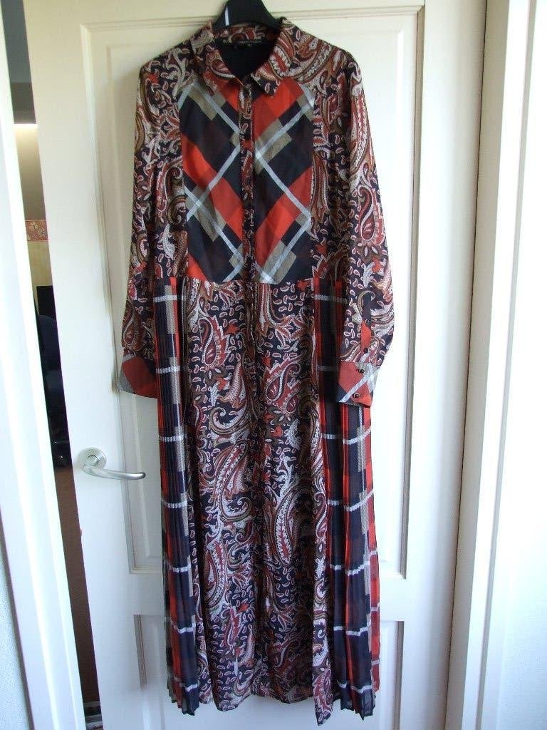 Tramontana prachtige jurk in herfstkleuren bloemenprint XL, Kleding | Dames, Jurken, Meerkleurig, Tramontana, Maat 46/48 (XL) of groter