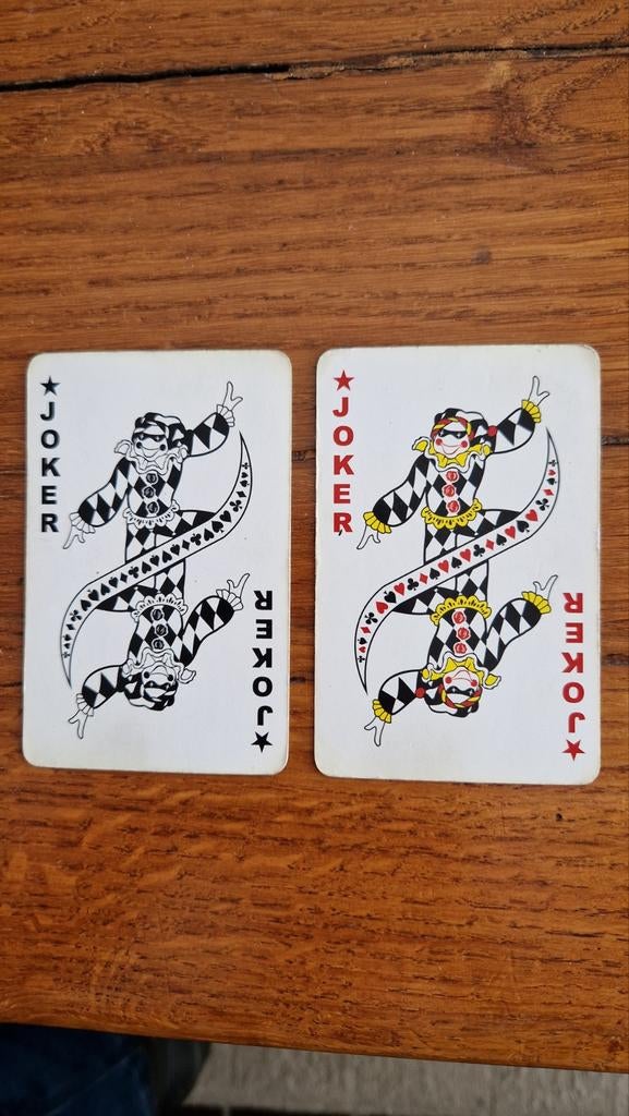 2 jokers, Verzamelen, Speelkaarten, Jokers en Kwartetten, Ophalen of Verzenden, Zo goed als nieuw, Joker(s)