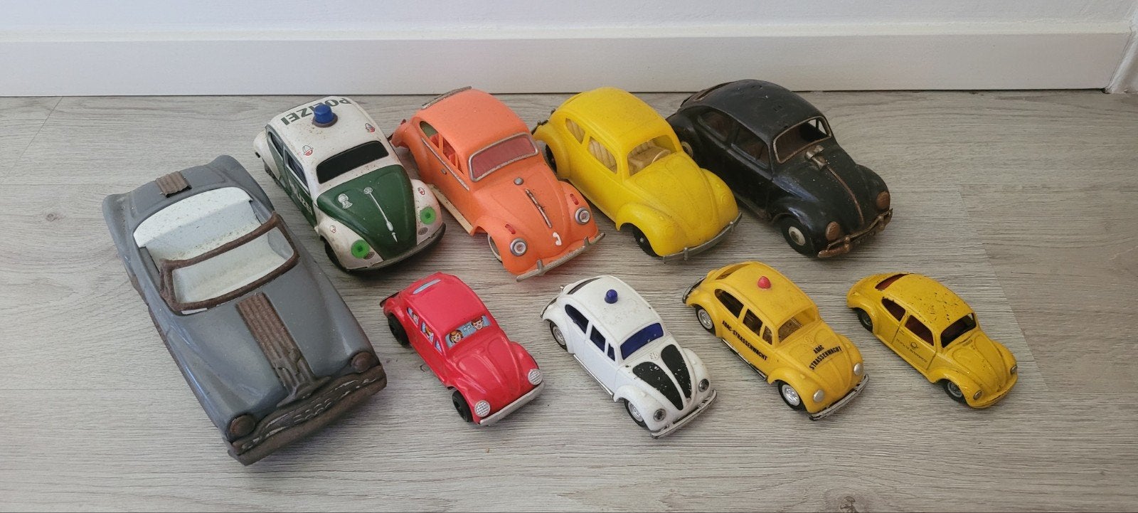 Partij oude Auto's oa Bandai Wader etc vooral Volkswagen, Ophalen of Verzenden