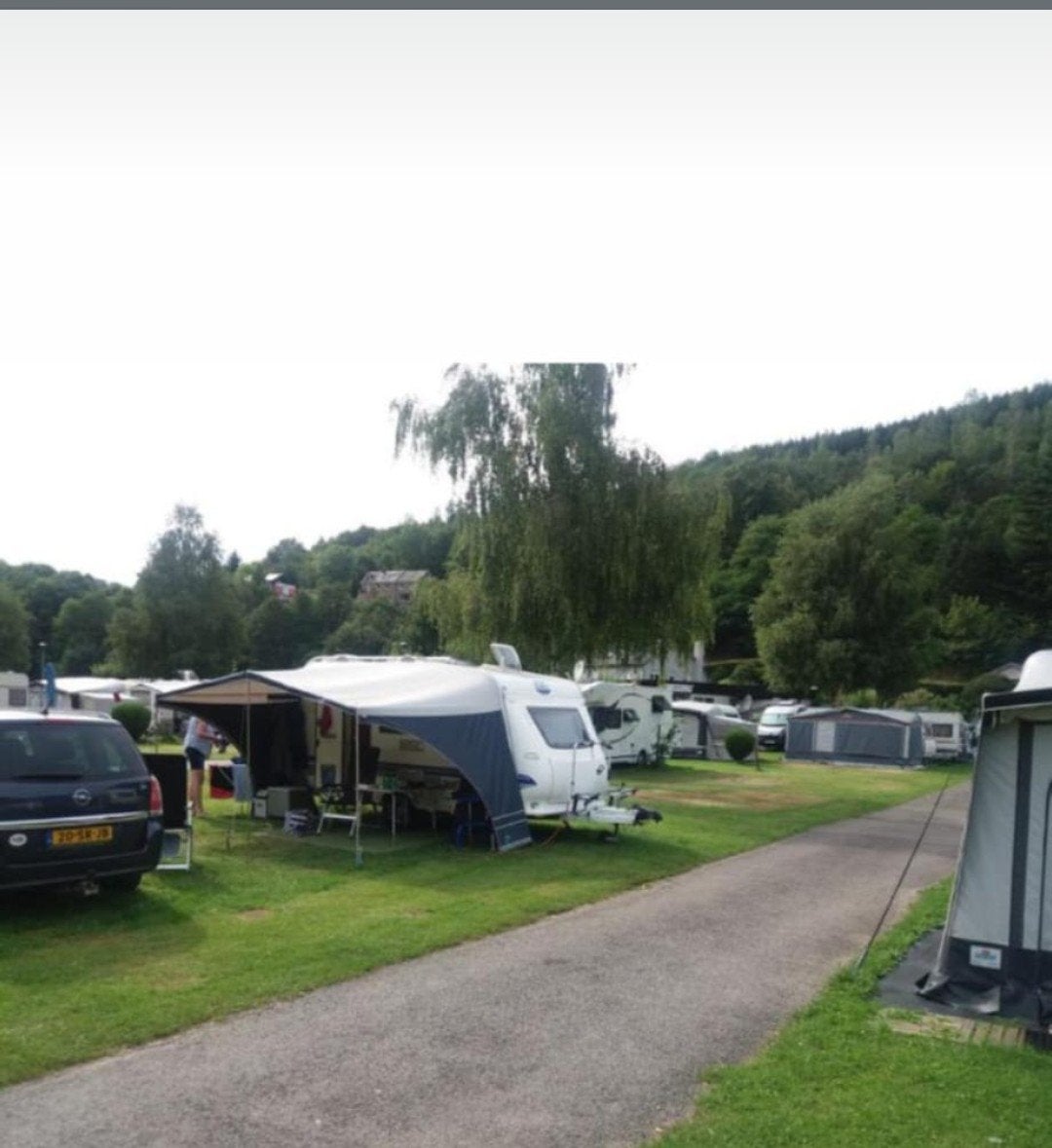 Luifel caravan maat 8, Ophalen, Tot en met 4