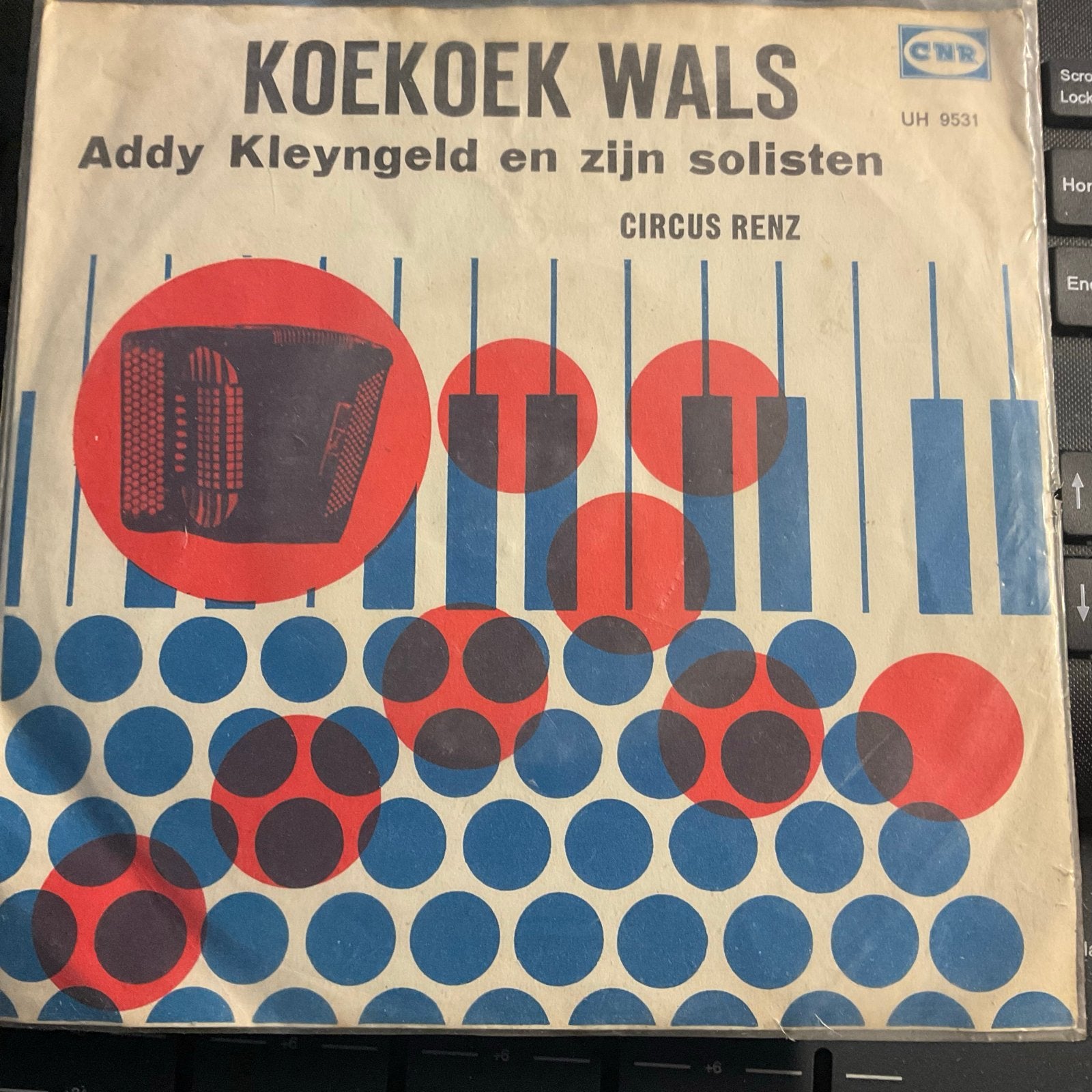 Addy Kleyngeld en zijn solisten - Koekoek Wals / Circus Renz, Gebruikt, Originele persing, 7 inch, EP