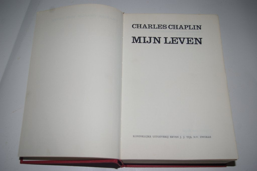 .Boek: Charles Chaplin: Mijn leven., Ophalen of Verzenden, Zo goed als nieuw, Boek, Tijdschrift of Artikel