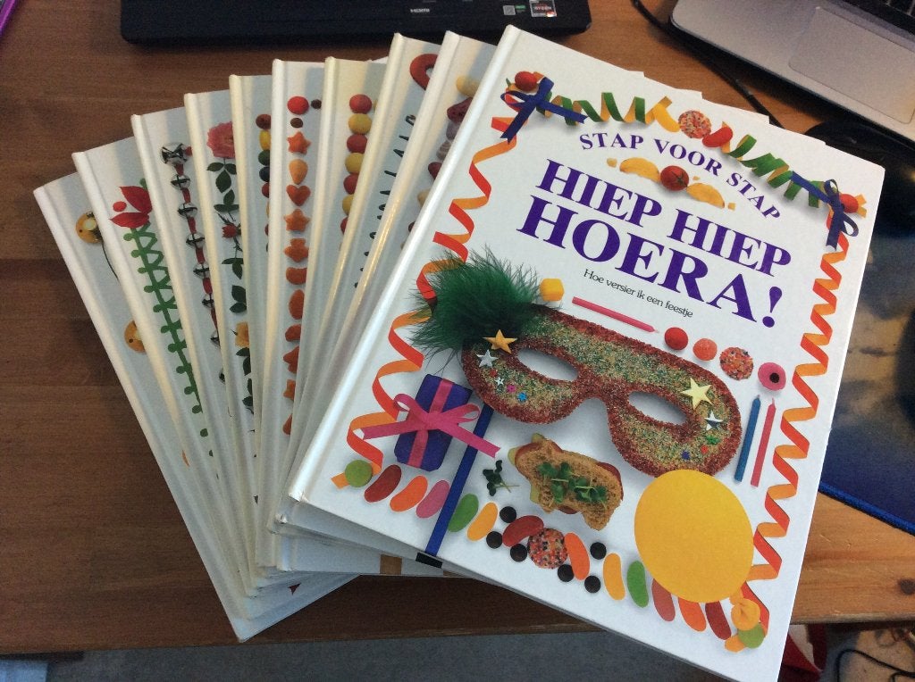 Set van 10 Stap-voor-Stap doe-boeken. prijs is setprijs, Ophalen of Verzenden, Gelezen, Overige onderwerpen