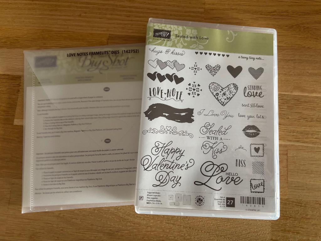 Stampin' Up! | Sealed with Love, Hobby en Vrije tijd, Stempelen, Ophalen of Verzenden, Gebruikt, Clearstamp