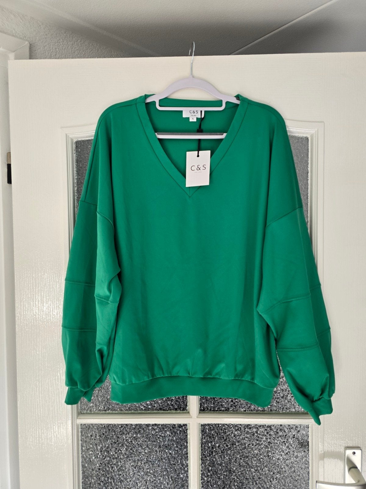 nieuw c&s the label travel trui groen xl, Ophalen of Verzenden