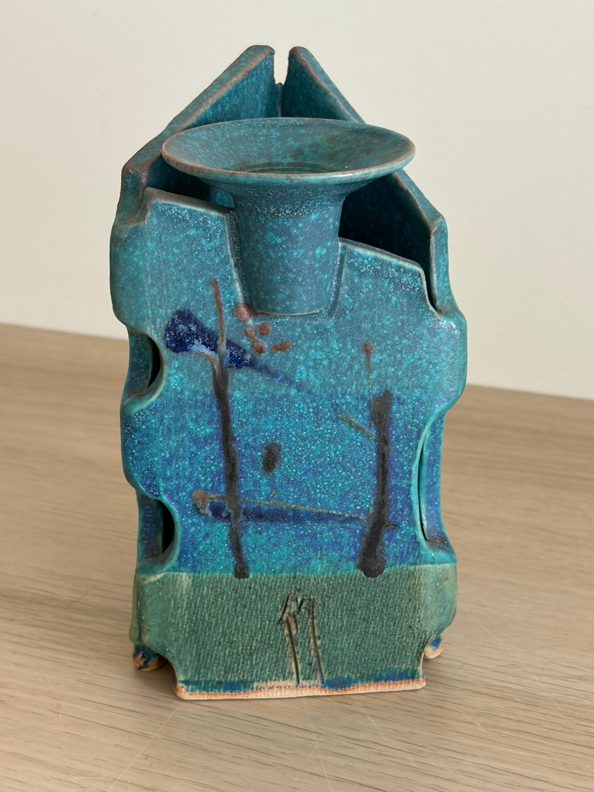 Kandelaar van Ed Meiisenberg, Antiek en Kunst, Antiek | Keramiek en Aardewerk, Ophalen of Verzenden