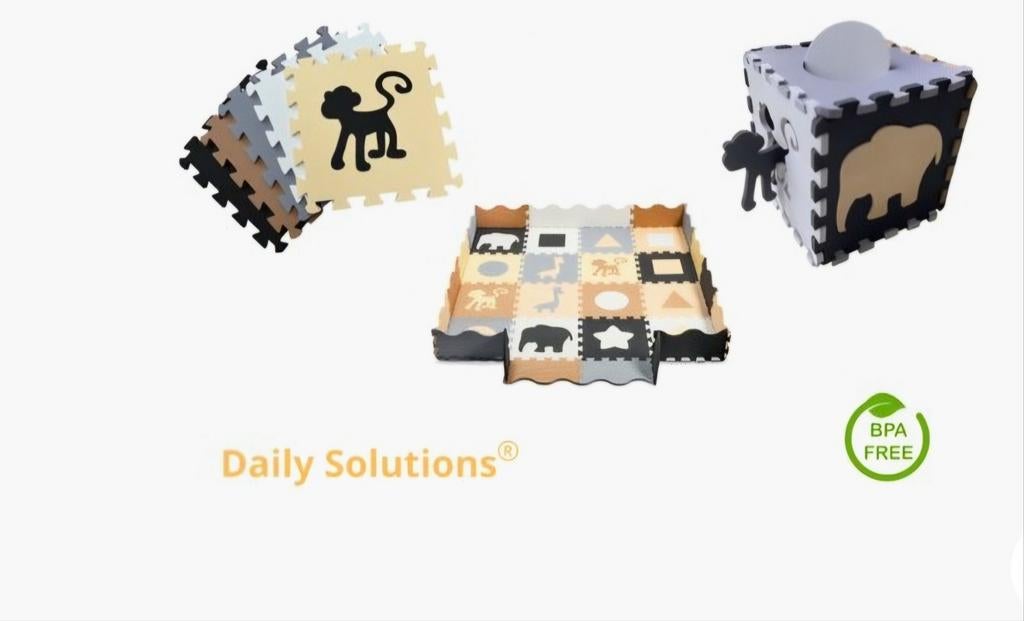Daily Solutions Speelkleed met hek - BPA-vrij, Ophalen