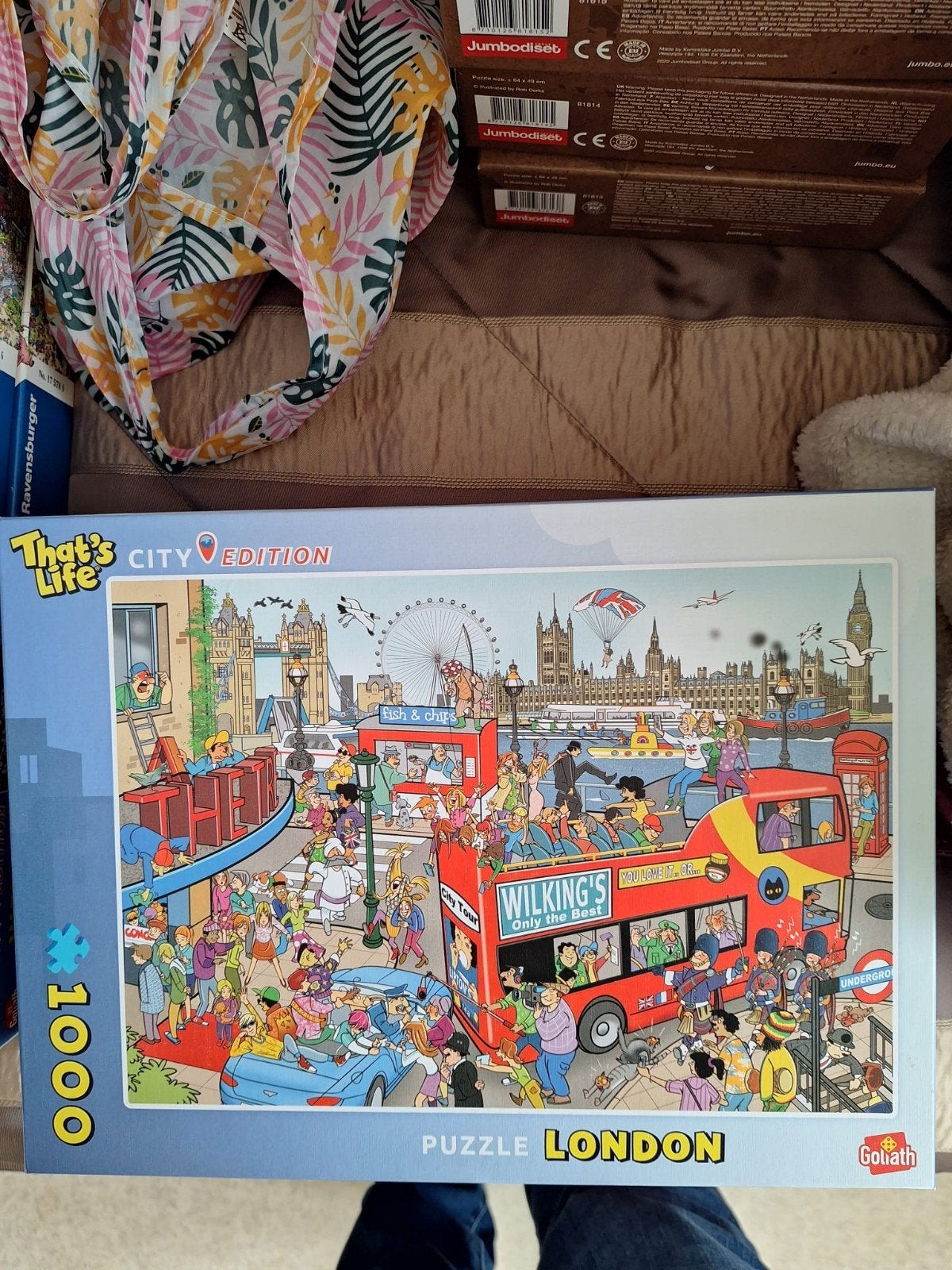 That's life puzzel 1000st City Edition, Ophalen, 500 t/m 1500 stukjes, Gebruikt, Legpuzzel