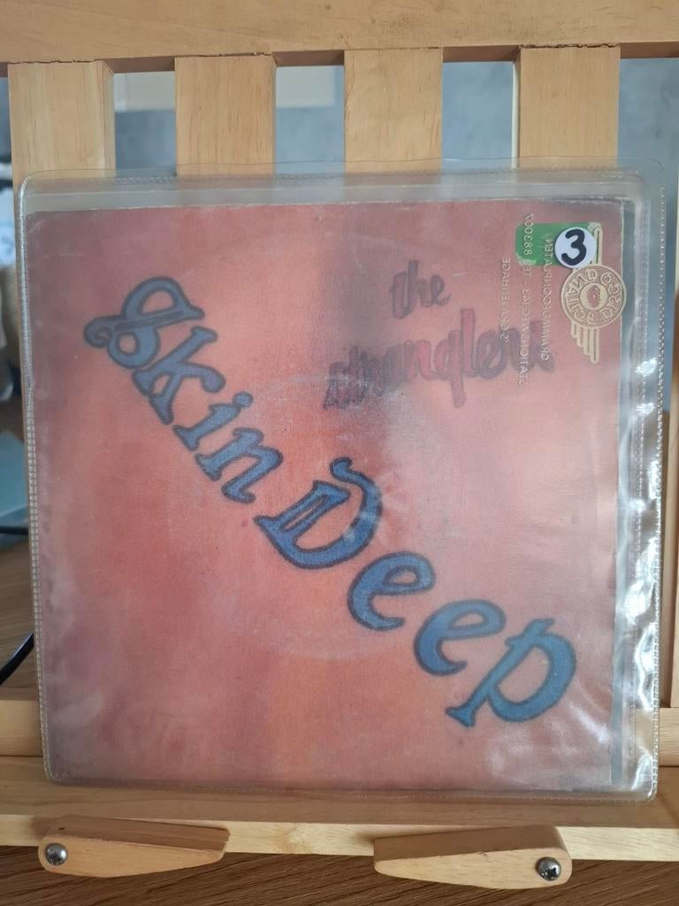Single: stranglers - skin deep, Cd's en Dvd's, Vinyl Singles, Ophalen of Verzenden, Pop