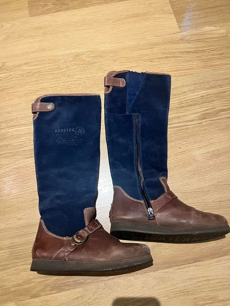 Gaastra laarzen maat 37 - Bruin/Blauw, Ophalen of Verzenden, Zo goed als nieuw, Bruin, Hoge laarzen
