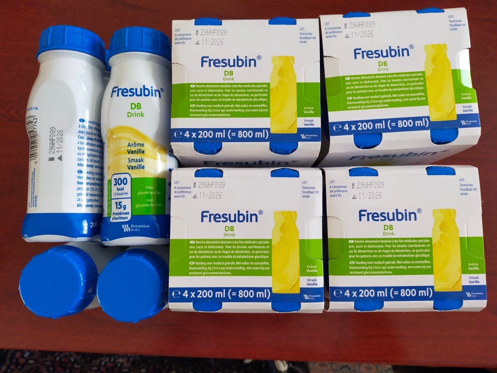 Fresubin drink met vanillesmaak end datum: 11/2026, Ophalen, Nieuw
