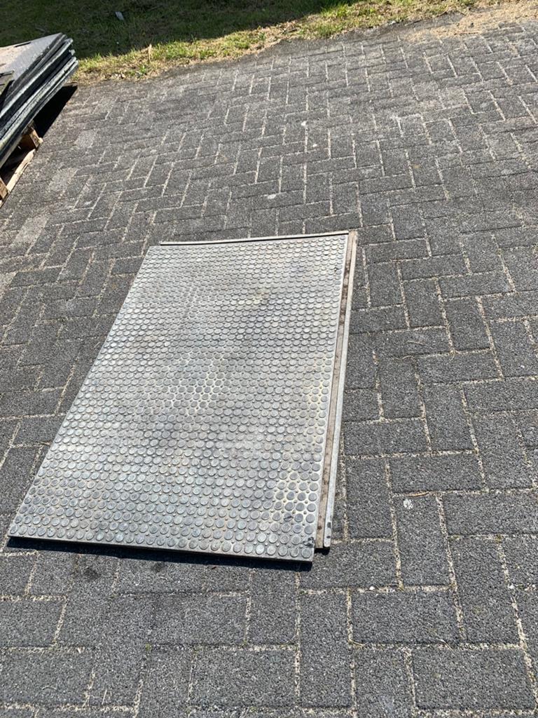 Rijplaten, 100 liter of meer, Ophalen of Verzenden, Zo goed als nieuw, Transportkar