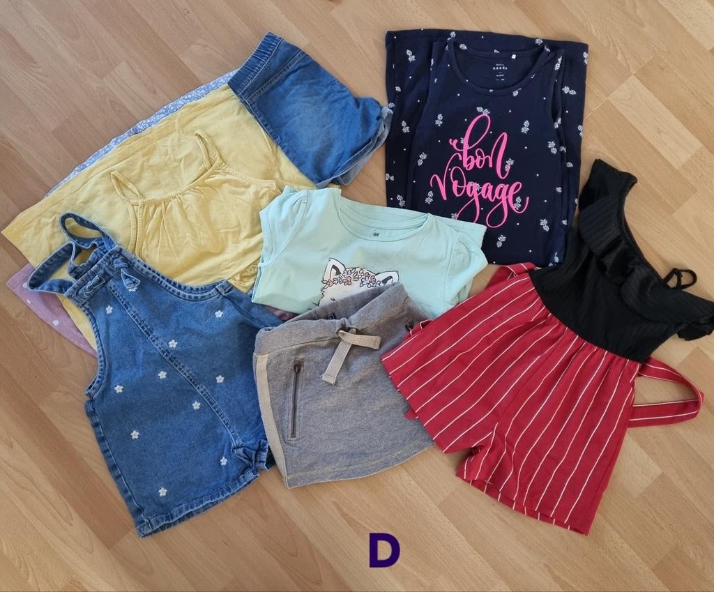 ZOMER kleding pakket meisje Maat 122-128, Kinderen en Baby's, Kinderkleding | Maat 122, Ophalen of Verzenden, Zo goed als nieuw