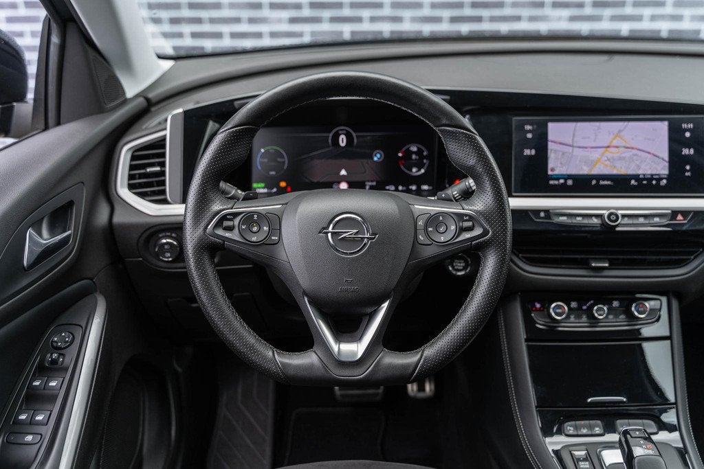 Opel Grandland 1.6 Turbo Plug-In Hybrid 4x4 GSe | PHEV| AGR-, Auto's, Euro 6, 4 cilinders, Leder en Stof, Zwart