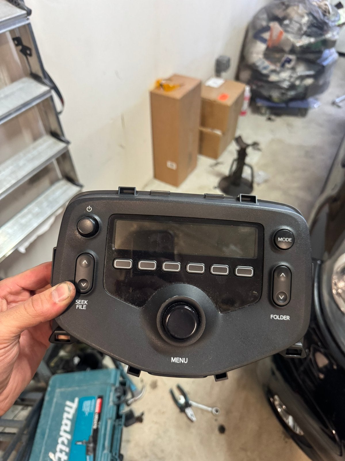 Toyota aygo 2014-2021 radio orgineel, Auto diversen, Autoradio's, Ophalen of Verzenden, Zo goed als nieuw