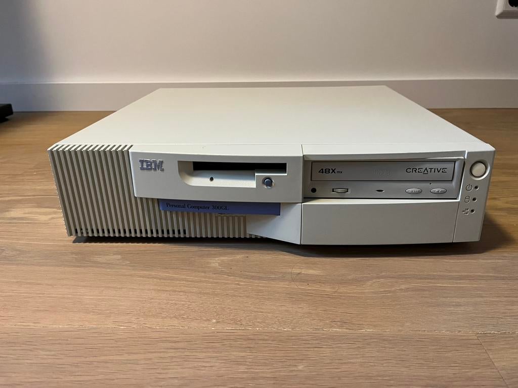 IBM 300GL Pentium 200mhz MMX, Ophalen